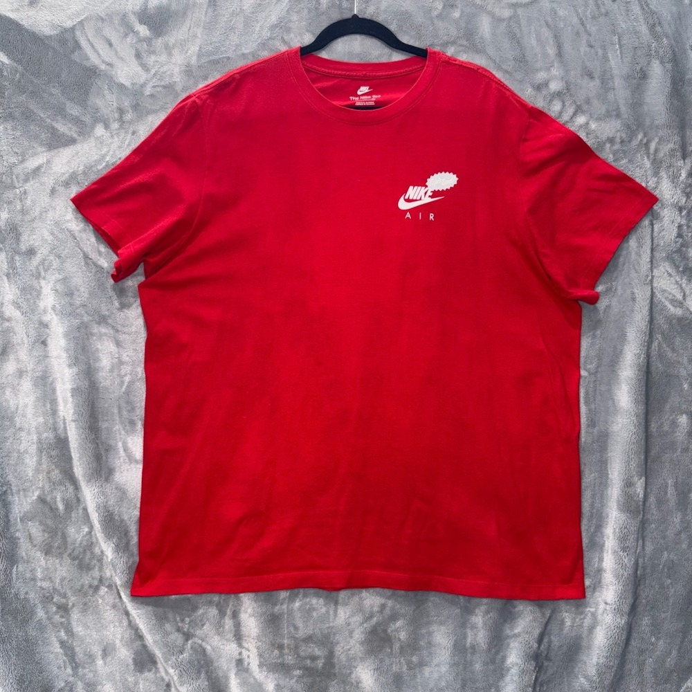Nike Air Jordan T Shirt XXL Mens Red Dinitrogen The Pair That Makes Your Air